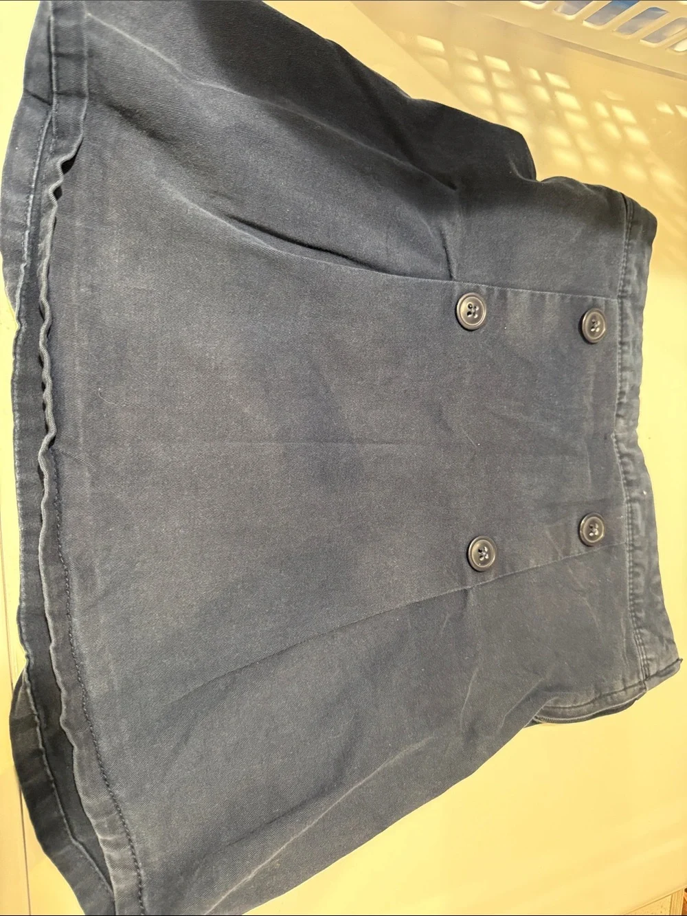 Place Navy Double-Button Girls' Skort